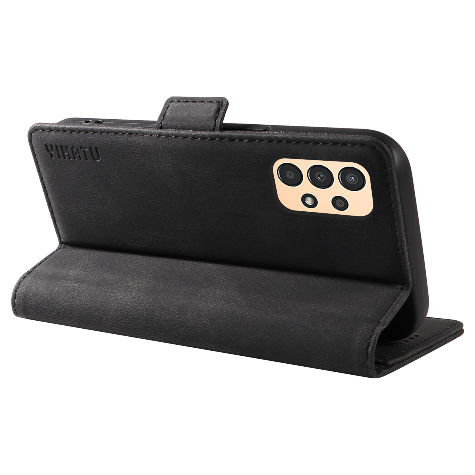 YIKATU YK-005 For Samsung Galaxy A53 5G Leather Cover Skin-touch Phone Case Wallet Stand Shell YIKATU YK-005 For Samsung Galaxy A53 5G Leather Cover Skin-touch Phone Case Wallet Stand Shell